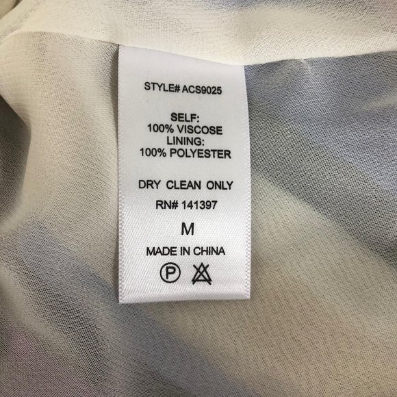 Astr Striped Midi Uneven Hem Skirt Size M - Picture 11 of 11